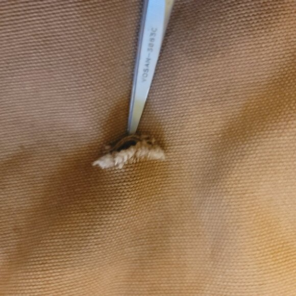 Carhartt Brown (J140BRN) Union Made Jacket with BLK Quilted liner US MEN SZ 5XL - Picture 4 of 14